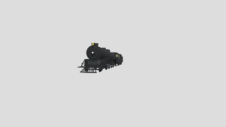 Doorman express Locomotive 3D Model