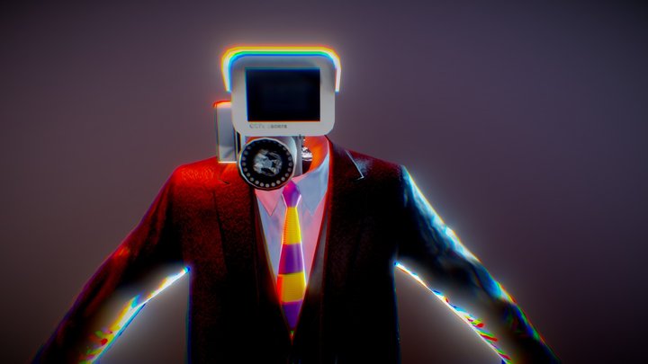 Cameraman simp 3D Model