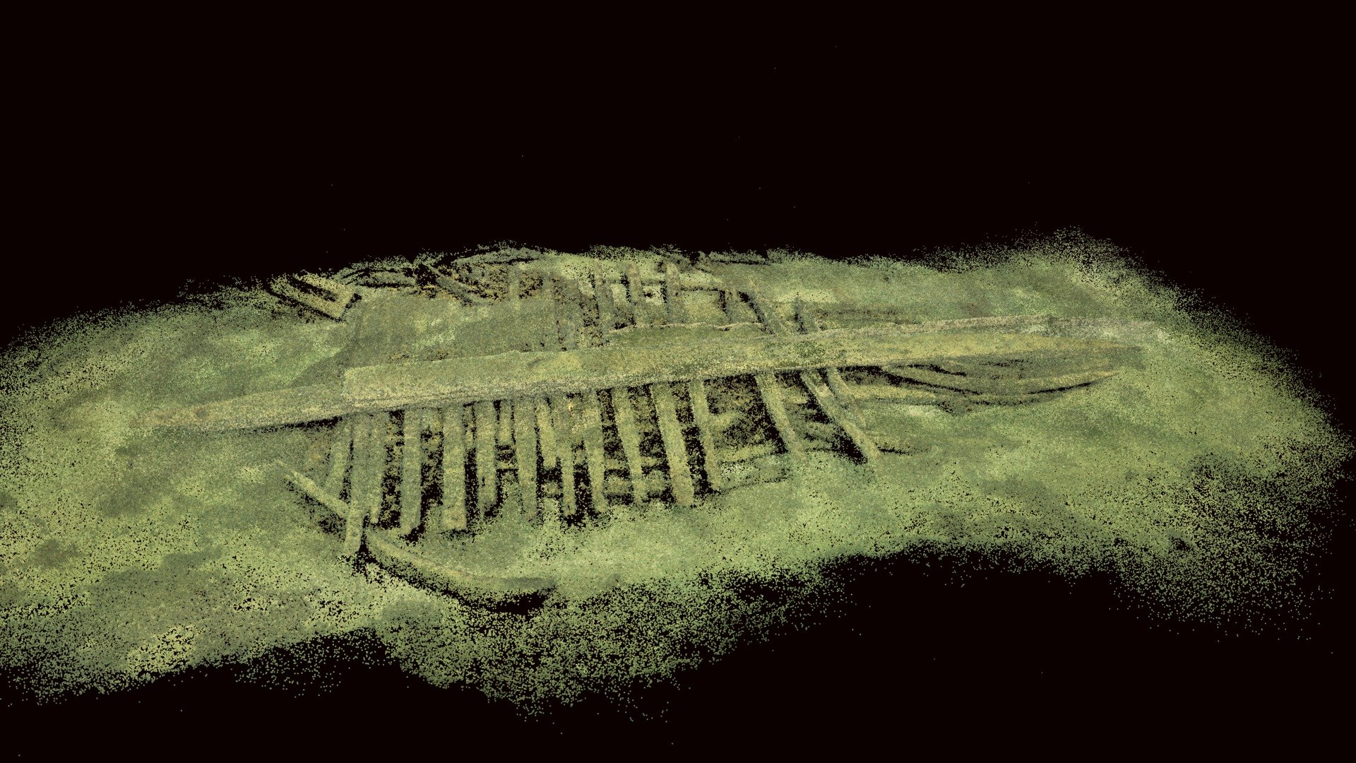 Jussarö model 1 sparse point cloud
