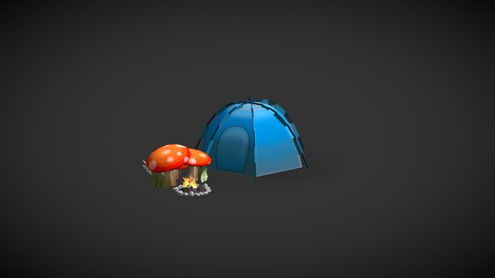 Camping 3D Model