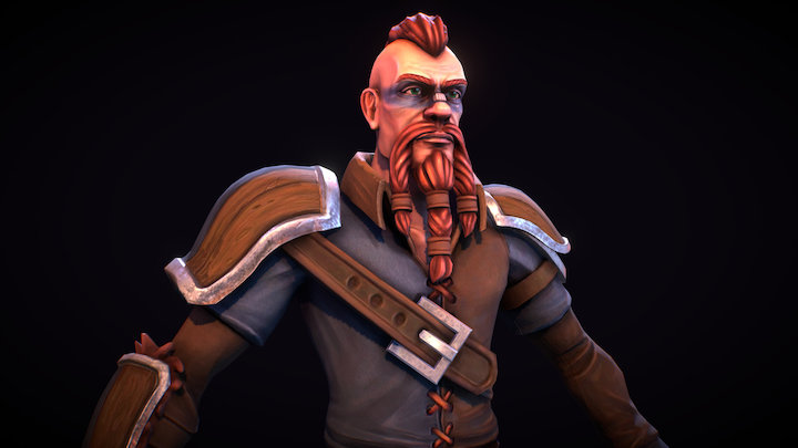 Viking - Game Ready Character 3D Model