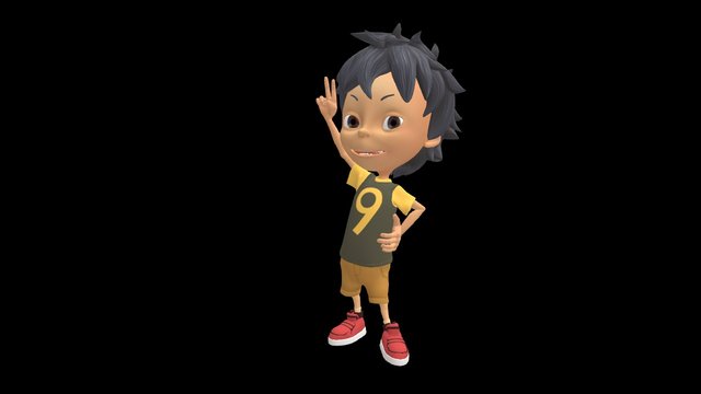 Ed 3D Model