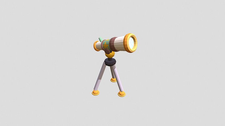 Telescope 3D Model