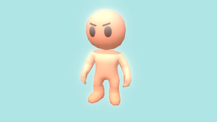 Base Mesh Chibi 3D Model