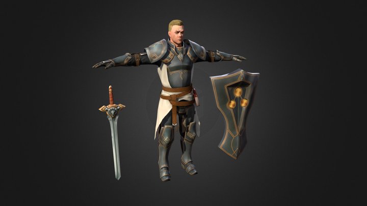 Templar 3D Model