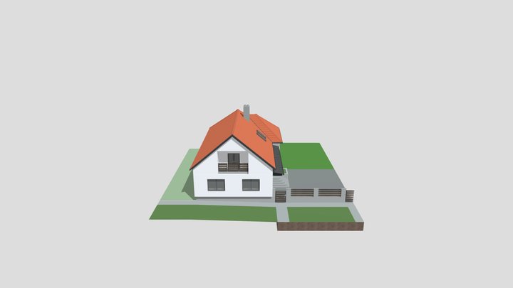 H tömegvázlat 8 3D Model