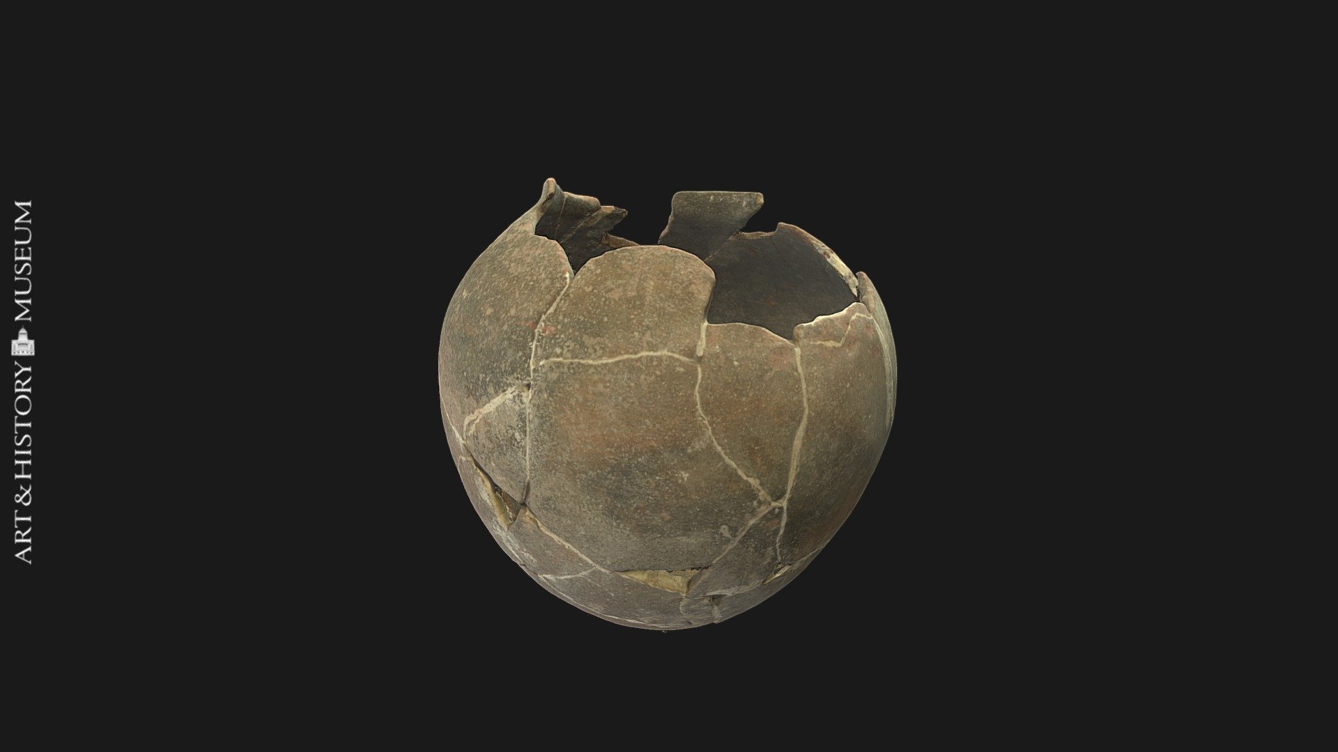 Egg-shaped vase with flaring rim - PG.2000.66