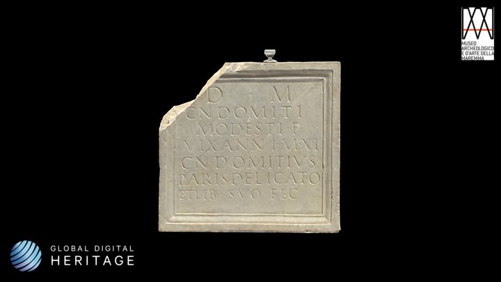 Iscrizione funeraria – Kostenloses 3D-Modell STL