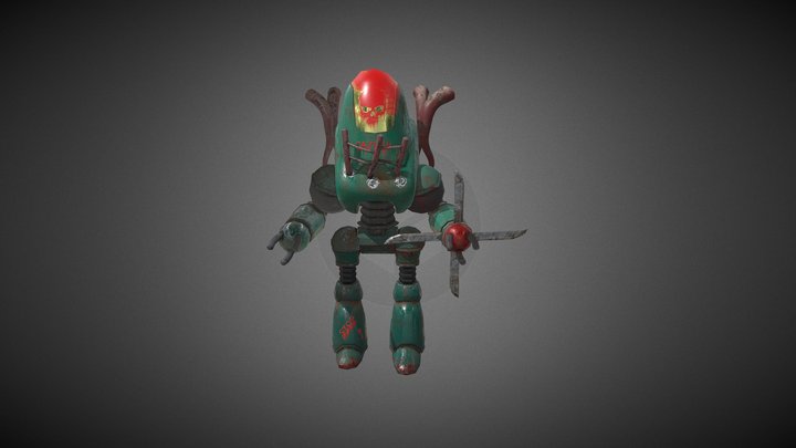 RaidTectron Fallout Raider Protectron 3D Model