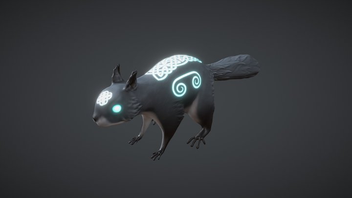 ratatoskr Character (WIP) 3D Model