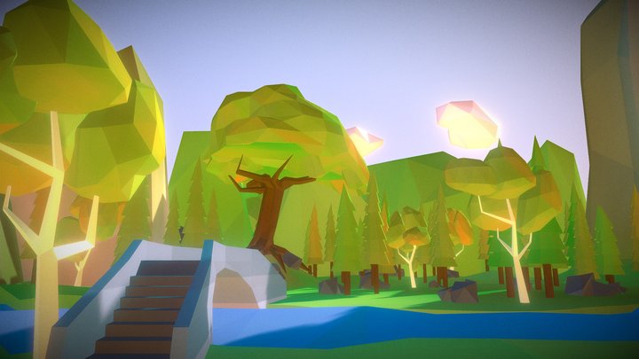 Concept Level_WIP 3D Model