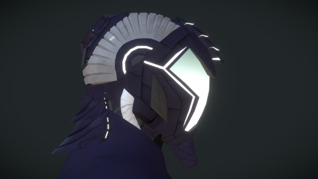 Planetside 2 Helmet - Pharaoh 3D Model