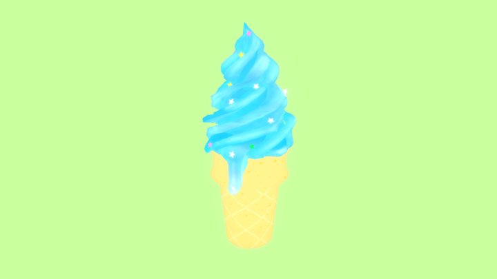 Ice Cream! 3D Model