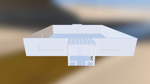 Beach House 1st Floor 3D Model