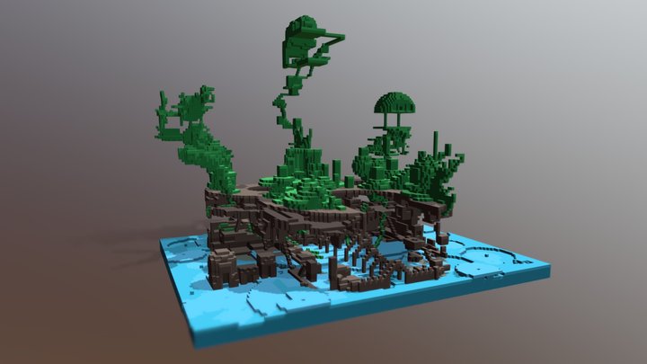 Batık Şehir 3D Model