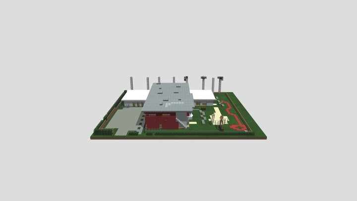 Kitta Statzwerge Minecraft Model 3D Model