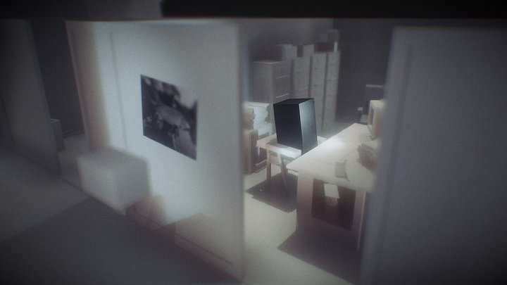 Cubes Office 3D Model