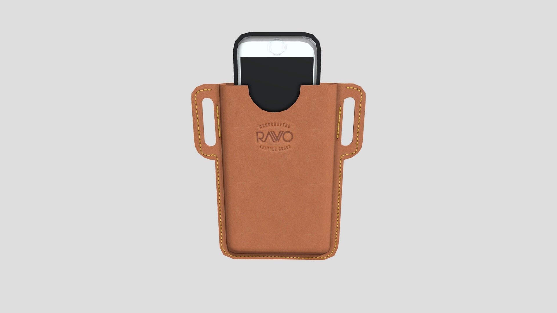 POUCH HANDPHONE KULIT