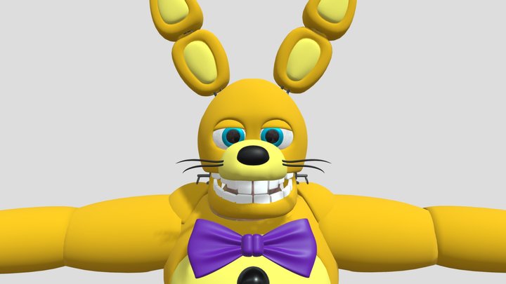 My version of The Yellow Rabbit V2 3D Model