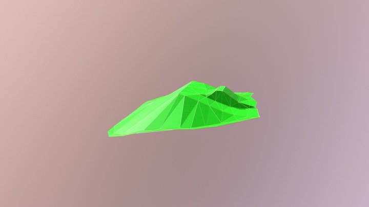 Inm Snö Parken Södra Hoppet 3D Model
