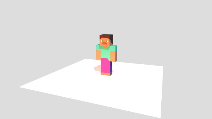 Steve 3D Model