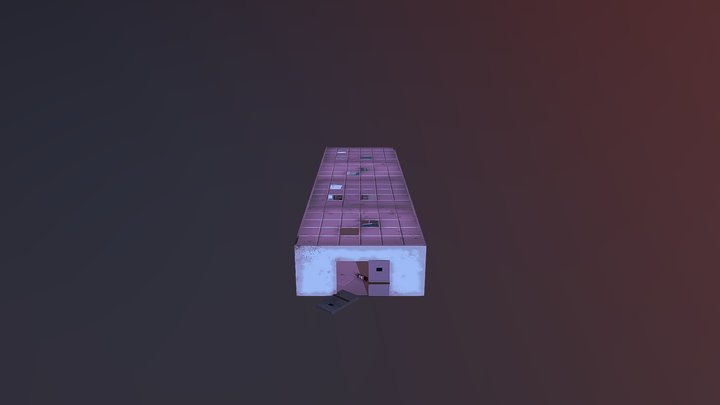 Abandoned Hospital Enviroment - Game Art 3D Model
