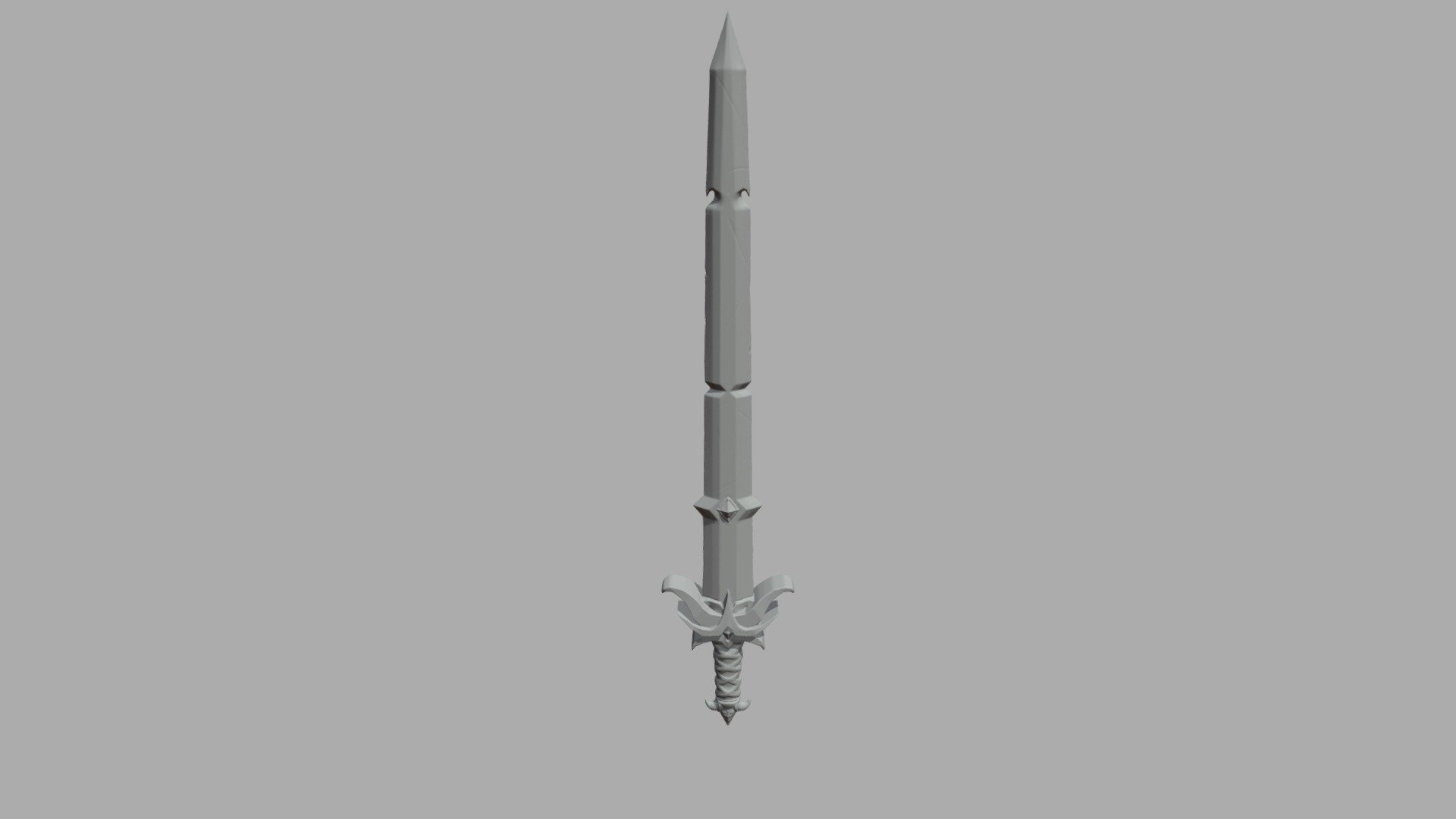 Fatacy Sword that was used — Sketchfab embed 3D viewer