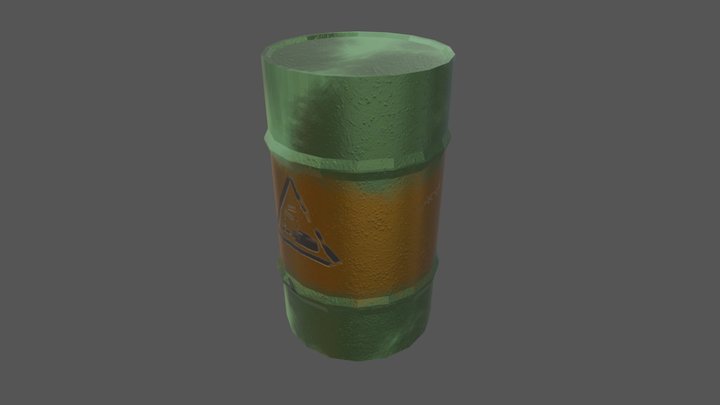 Barrel 3D Model