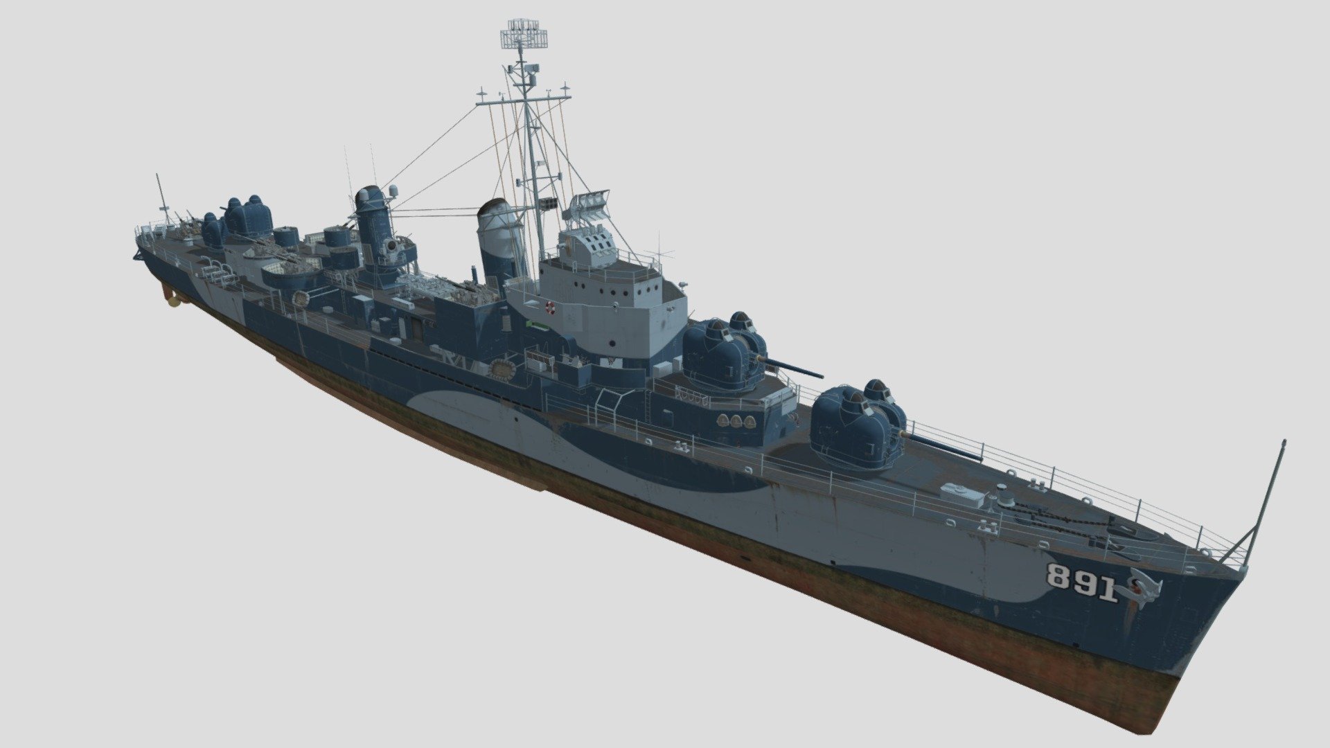 U.S.Navy Destoryer Willis A. Lee