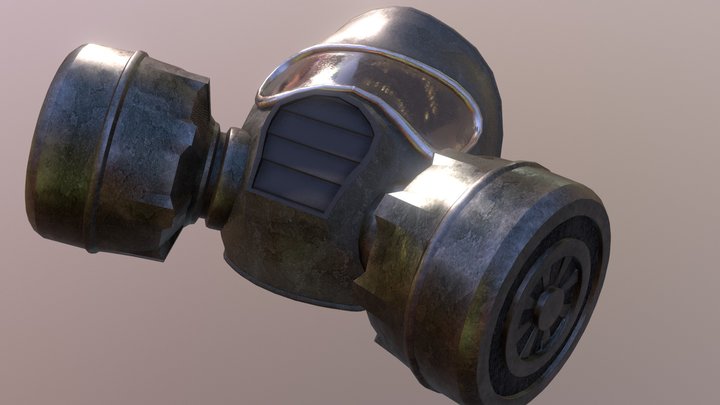 Gas Mask 3D Model