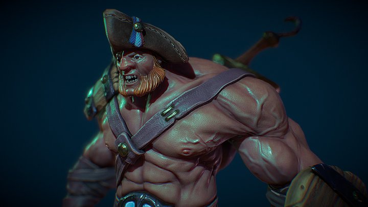 Filibuster 3D Model