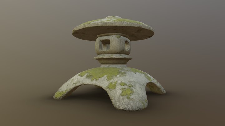 Toro The Stone Lantern 3D Model