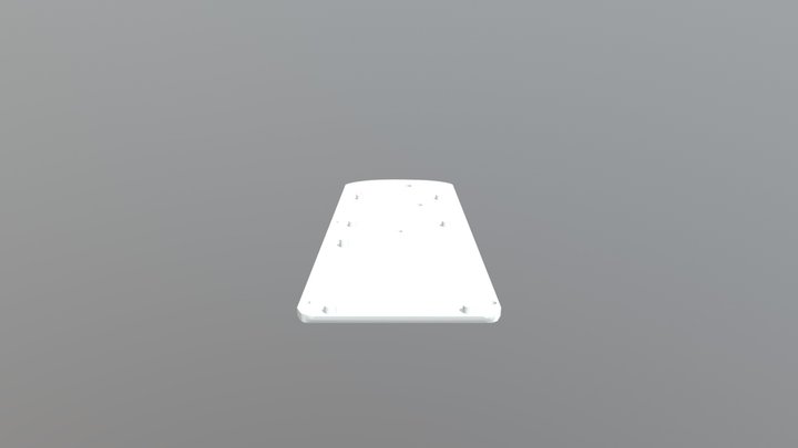 Left Side Panel for Star Trek Tricorer 3D Model