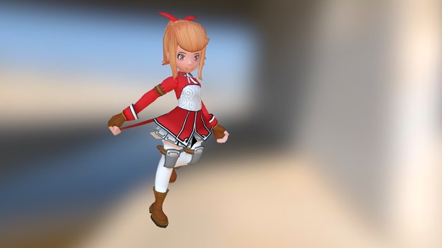 Vea - animation test 3D Model