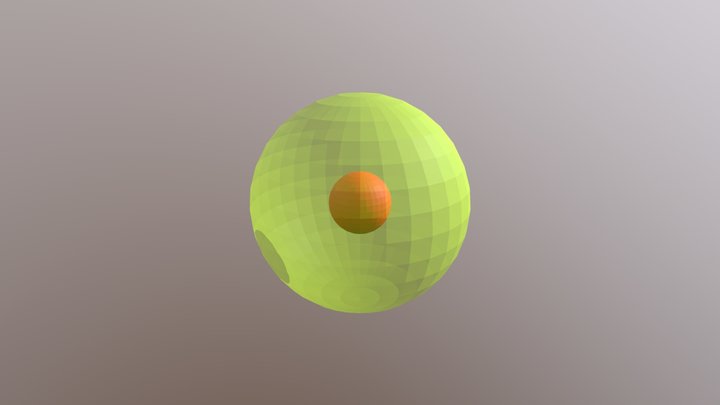 3-4 Electron Quantum Mechanical Model 3D Model