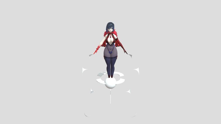 Yelan_BLEND 3D Model