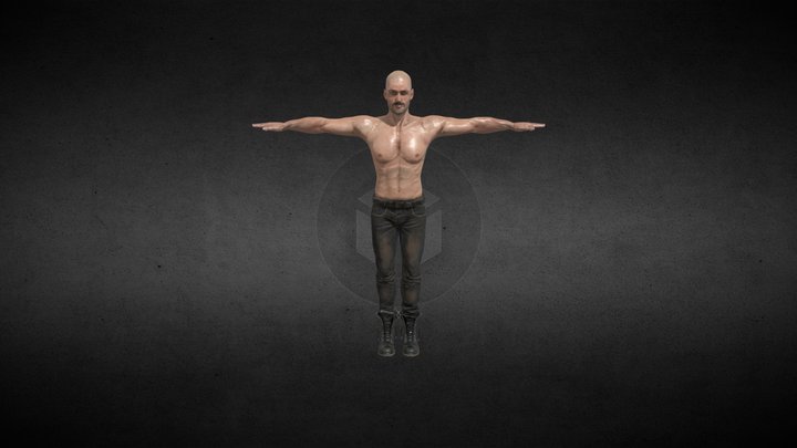 Alfred (Game Ready) Male Character 3D Model