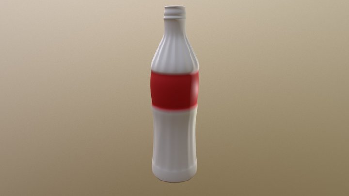 Coca Cola Botella 3D Model