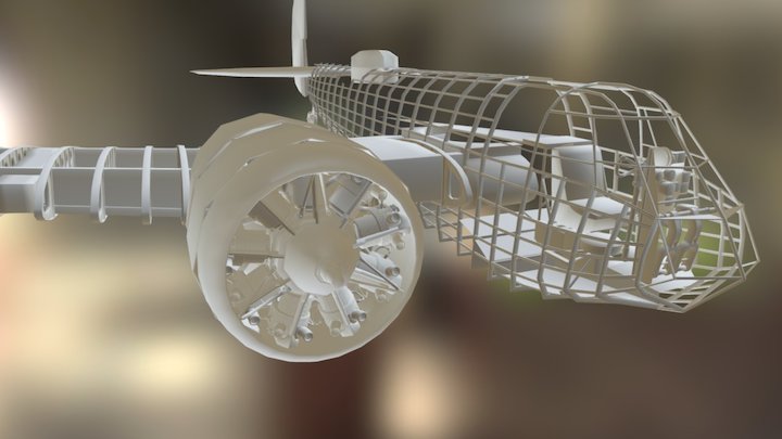 Bristol Blenheim 3D Model