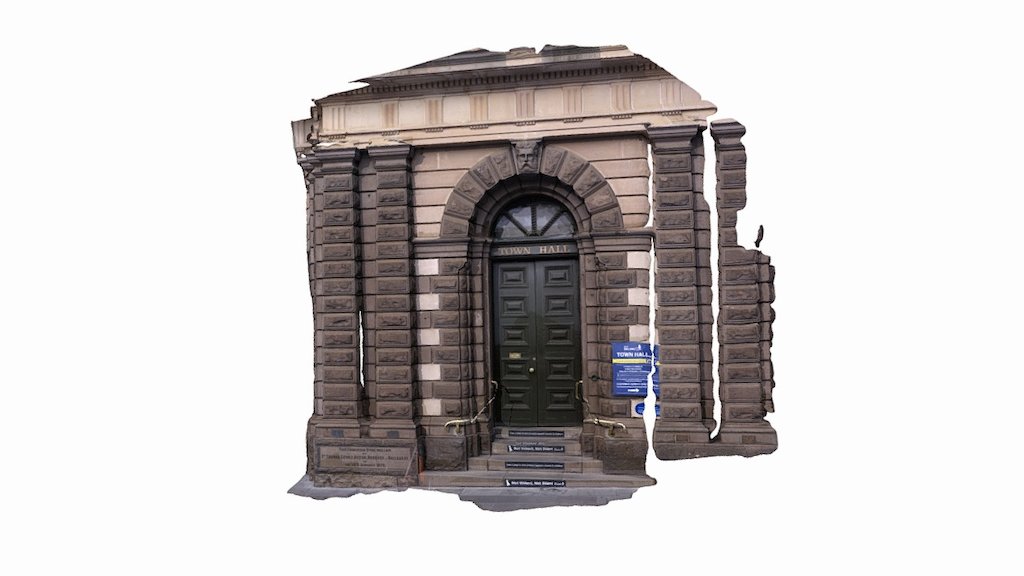 Ballarat Town Hall facade