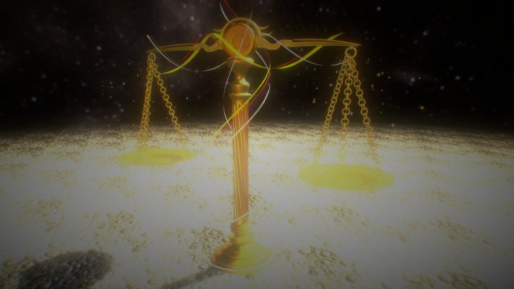 Libra the Balance 3D Model