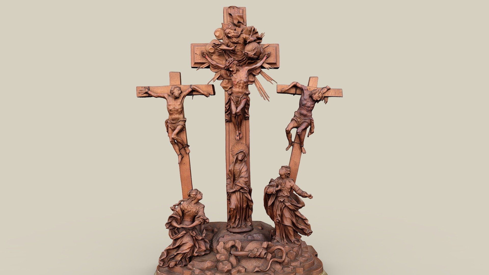 Kalvarienberg — Sketchfab embed 3D viewer