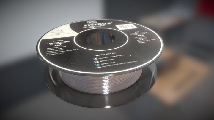 3d Printer Filament Spool 3D Model