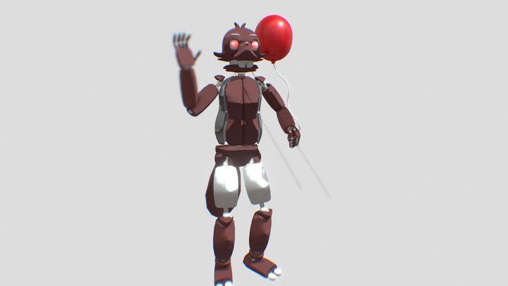 MALAK FNAF FAN MODEL 3D Model