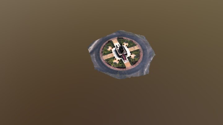 พระบรมราชานุสาวรีย์รัชกาลที่1 3D Model