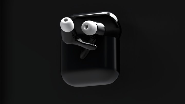 Apple Airpods 3D Model