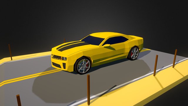 Chevy Camaro - FanArt 3D Model