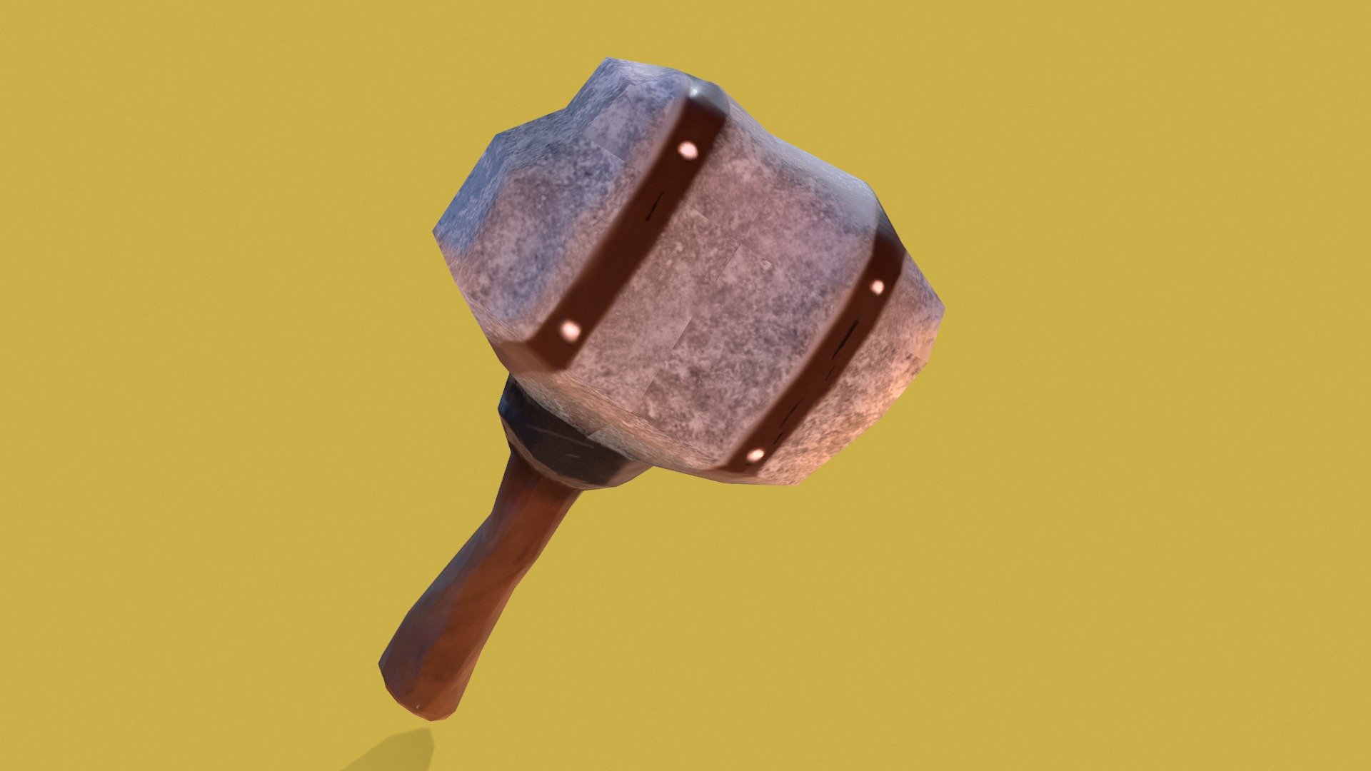 MARTILLO TEXTURA PROCEDURAL — Sketchfab embed 3D viewer