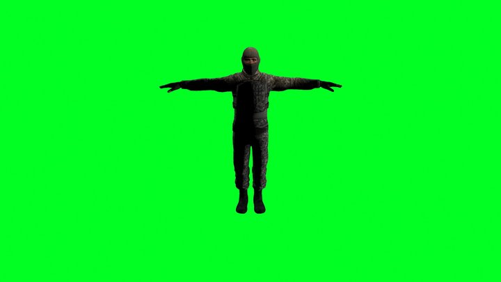 XXXANABASE_TEST_SOLDAT_1 3D Model