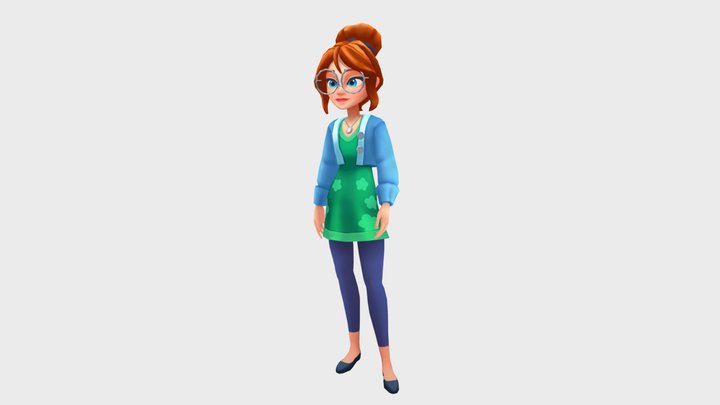 Daisy 3D Model